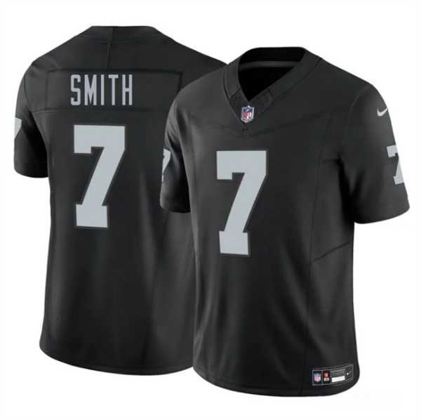 Men & Women & Youth Las Vegas Raiders #7 Geno Smith Black 2025 F.U.S.E. Vapor Stitched Jersey,We sell and wholesale Men & Women & Youth Las Vegas Raiders #7 Geno Smith Black 2025 F.U.S.E. Vapor Stitched Jersey on line form chian!